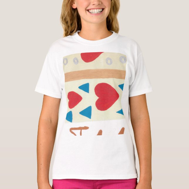 Chemise de sweat Hanes ComfortBlend® pour filles L (Devant)