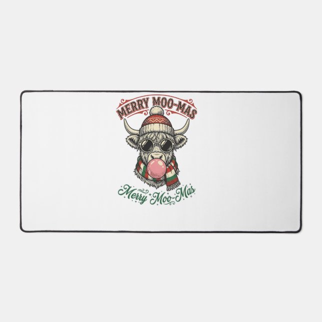 Chemise de vache de Noël Mignonne Pun de vacances  (Recto)