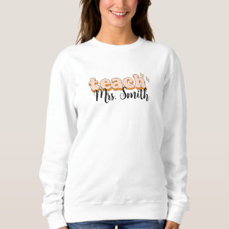 chemise d'enseignant sweatshirt