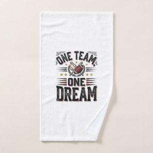 Chemise d'équipe sportive vintage One Team One Dre