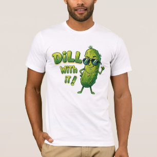Chemise Dile Avec - T-shirt de Blague de Nourritur