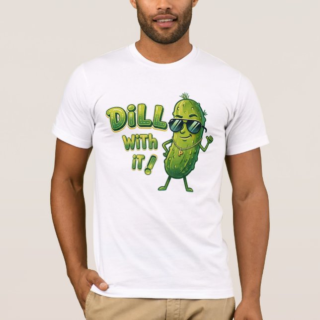 Chemise Dile Avec - T-shirt de Blague de Nourritur (Devant)