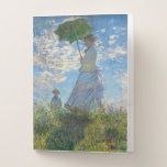 Chemise Dossier Claude Monet - La Promenade, Femme avec un Parasol<br><div class="desc">La Promenade,  Femme avec un Parasol / Madame Monet et son fils / La Promenade / La Femme a l'ombrelle - Claude Monet,  1875</div>