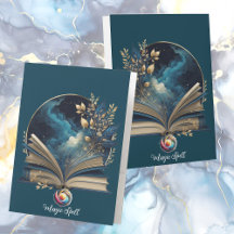 Livre de sorts de magie de calligraphie moderne My