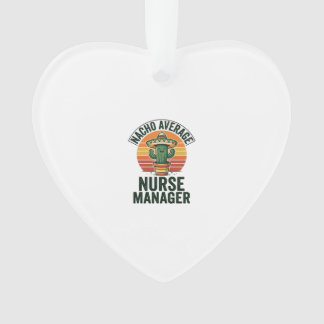 Chemise drôle de cactus Nacho Average Nurse Manage