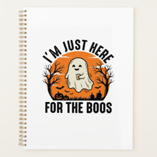 Chemise drôle de fantôme d'Halloween juste ici pou