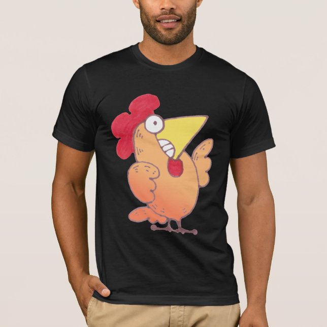 Chemise drôle de poulet du T-shirt | LOL de poulet (Devant)