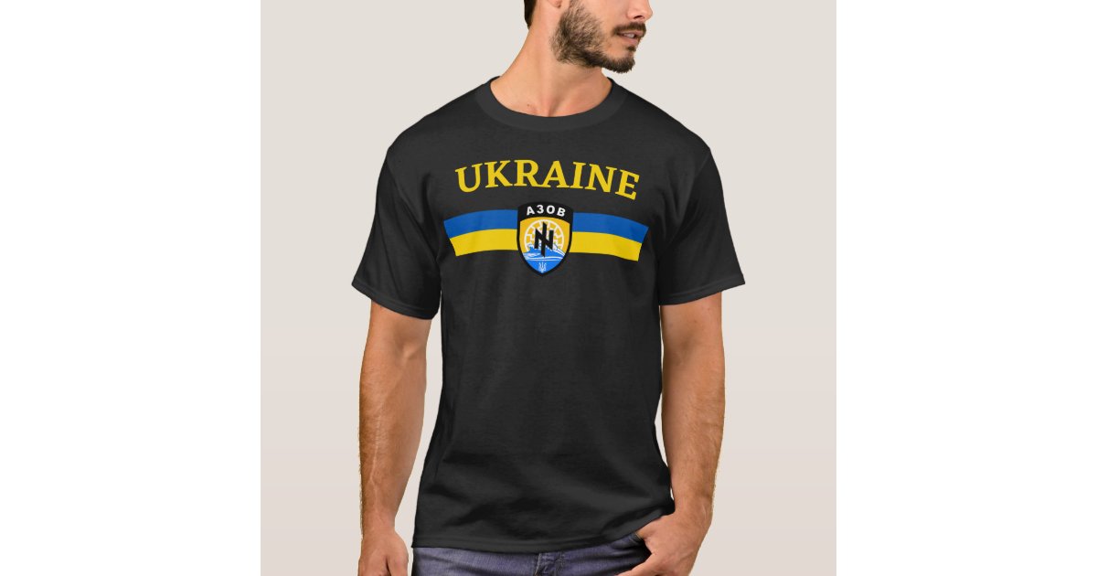 Chemise du bataillon azov T-shirt Homme Azov | Zazzle.fr