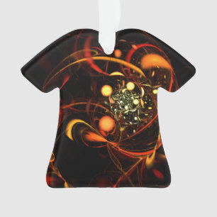 Chemise en acrylique d'art Abstrait