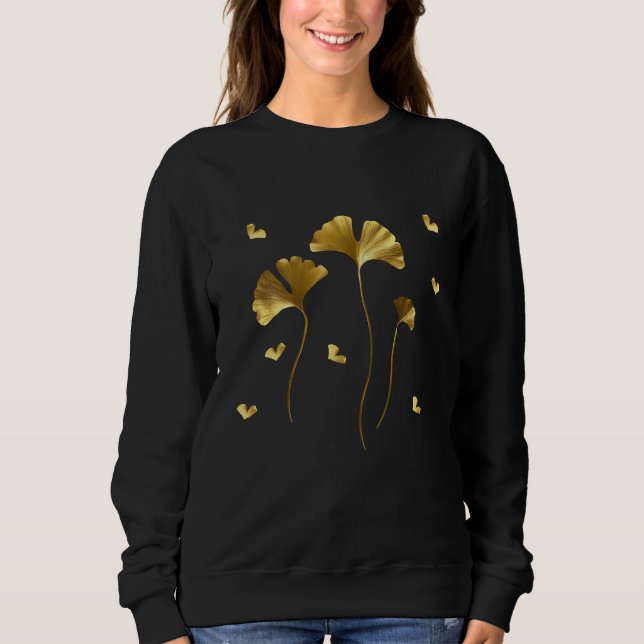 Chemise en sweat Golden Ginko (Devant)
