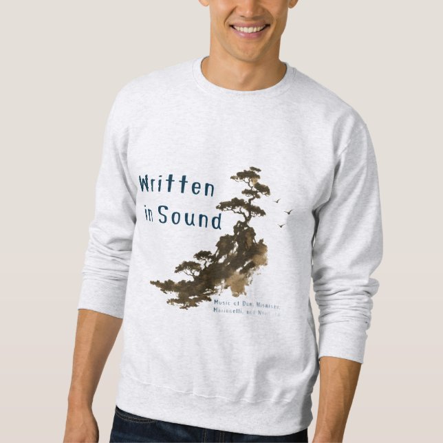 Chemise en sweat Written in Sound (Devant)
