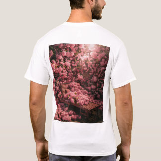 Chemise en T-shirt à impression recto-verso rose H