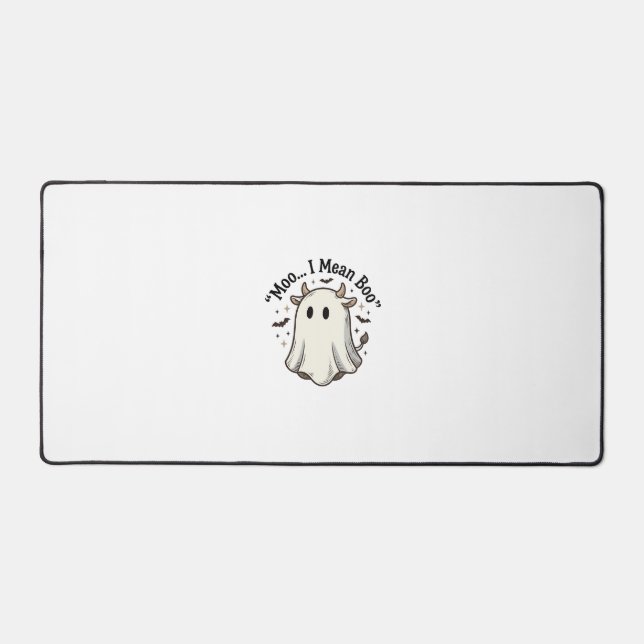 Chemise fantôme de vache mignonne Halloween Meugle (Recto)