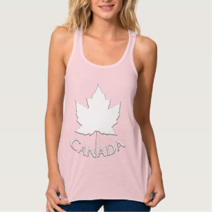 Chemise féminine Canada Débardeur personnalisée Ca