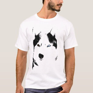 Chemise femme Husky T-shirt Wolf Husky Sled Chien