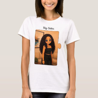 Chemise Grande Sœur | T-shirt de Naissance Assorti