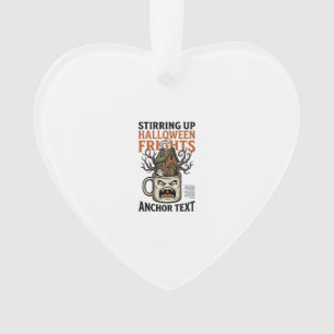 Chemise graphique de mug hanté Halloween Café effr
