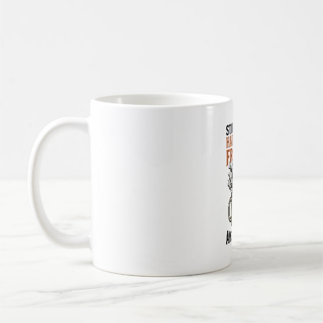 Chemise graphique de mug hanté Halloween Café effr (Gauche)