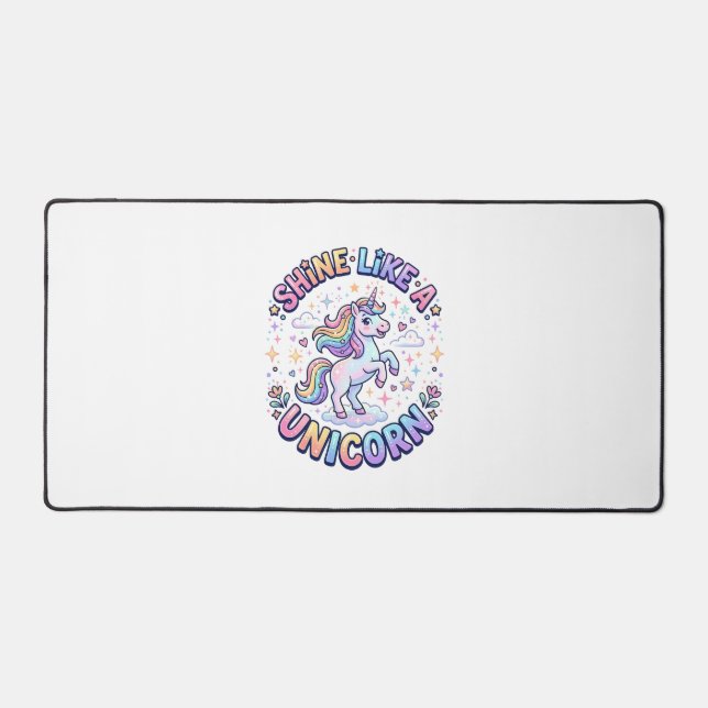 Chemise graphique Licorne Brille Comme une Licorne (Recto)