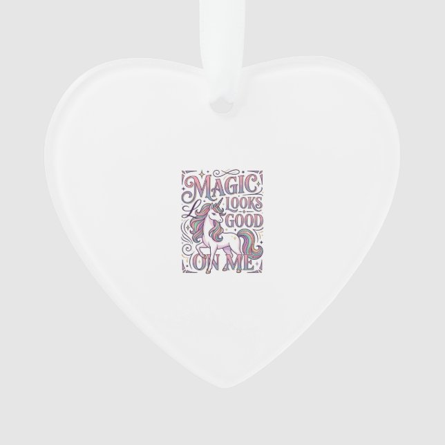 Chemise graphique tendance Licorne Magique me va b (devant)