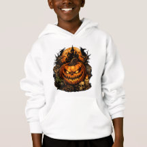 Chemise graphique vintage Halloween citrouille