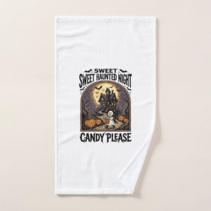 Chemise Halloween Vintage Candy Night Maison Hanté