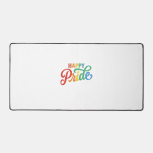 Chemise Happy Pride Vintage Rainbow Typography_1