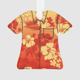 Chemise hawaïenne de Flora de ketmie de mélange