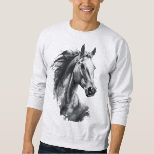 Chemise homme TShirt Art Graphique Animal Noir & B
