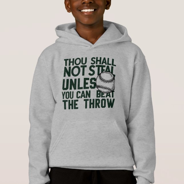 Chemise Humour volante de baseball (Devant)