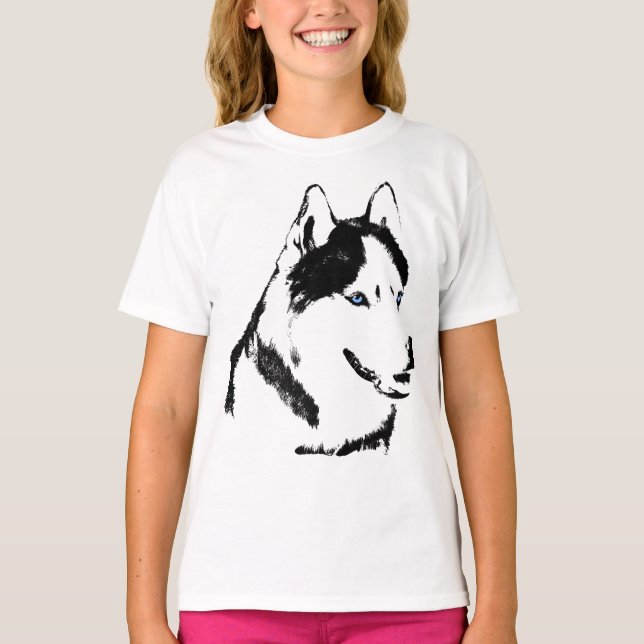 Chemise Husky T-Shirt Sled Chig Kid's Husky (Devant)