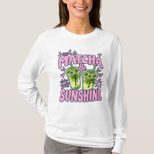 Chemise Iced Matcha et Sunshine, T-shirt Matcha
