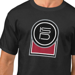Chemise ISD Unisexe Rouge noir I T-Shirt