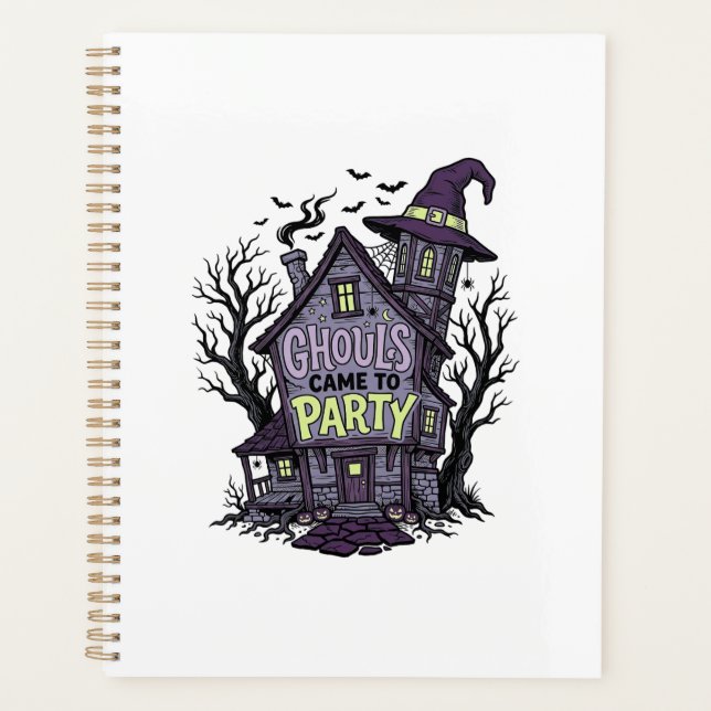 Chemise Maison Hantée Mignonne Soirée Halloween Dé (Devant)