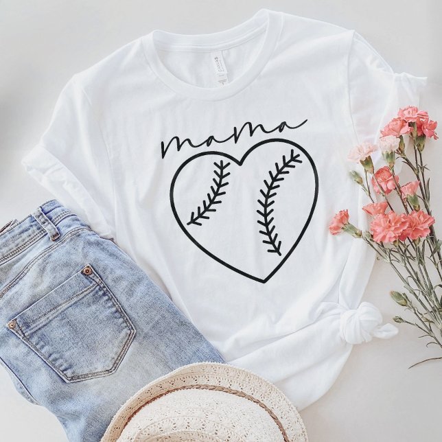 Chemise Mama Baseball, T-Shirt Baseball (Créateur téléchargé)