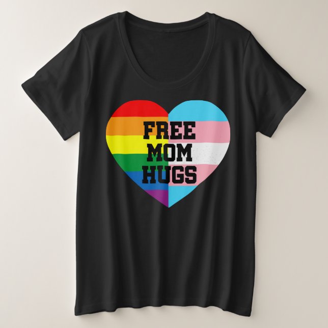 Chemise Maman Libre Hugs, Chemise Maman Hugs, Fier (Design devant)