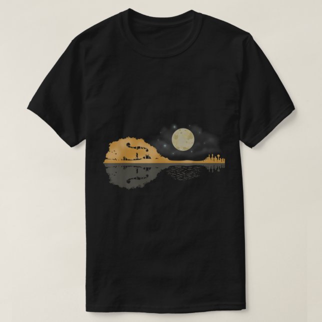 Chemise Mandolin Hommes Musique Country Tshirt Moo (Design devant)