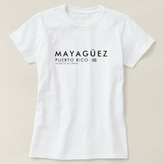 Chemise Mayaguez Porto Rico | T-shirt Coordinates