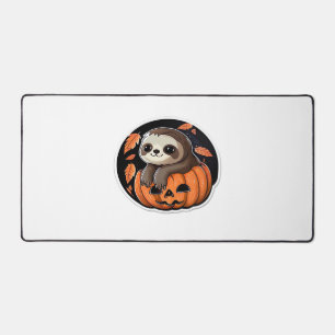 Chemise oversize avec autocollant Halloween citrou