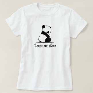 Chemise Panda T-shirt Cute Giant Panda Sad Panda S