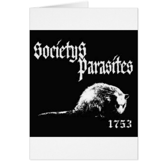 Chemise Parasites de la Société (Devant)