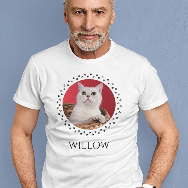 Chemise photo pour chat - T-shirt cadeau personnal (Créateur téléchargé)