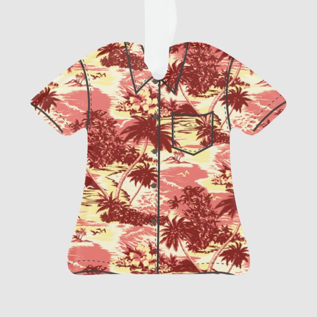 Chemise pittoresque d'île hawaïenne de baie de (devant)