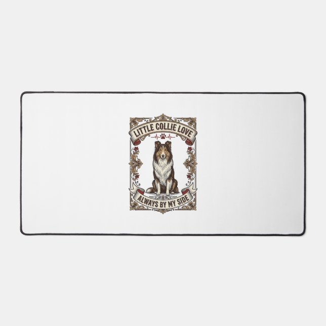 Chemise pour amateur de chien Collie avec citation (Recto)