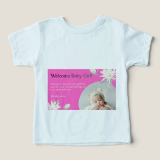 chemise pour bébé fille