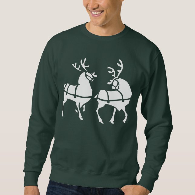 Chemise Reindeer Festive T-shirts et cadeaux de No (Devant)