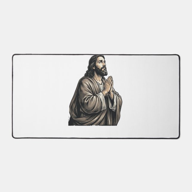 Chemise religieuse de l'homme priant de gravure vi (Recto)