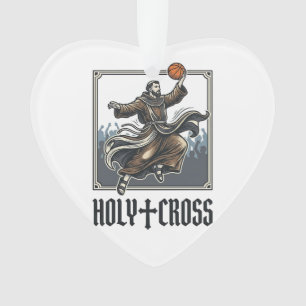 Chemise religieuse vintage de basket-ball Holy Cro