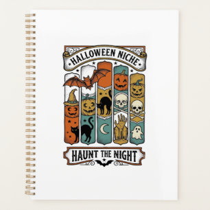 Chemise Rétro Halloween avec Rayure Fantomatique V