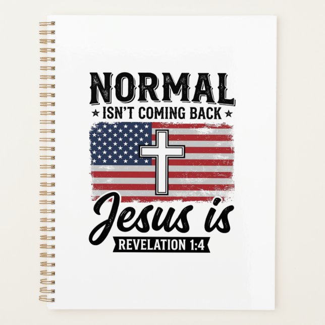 Chemise Révélation Jésus Normal Ne Revient Pas_1 (Devant)